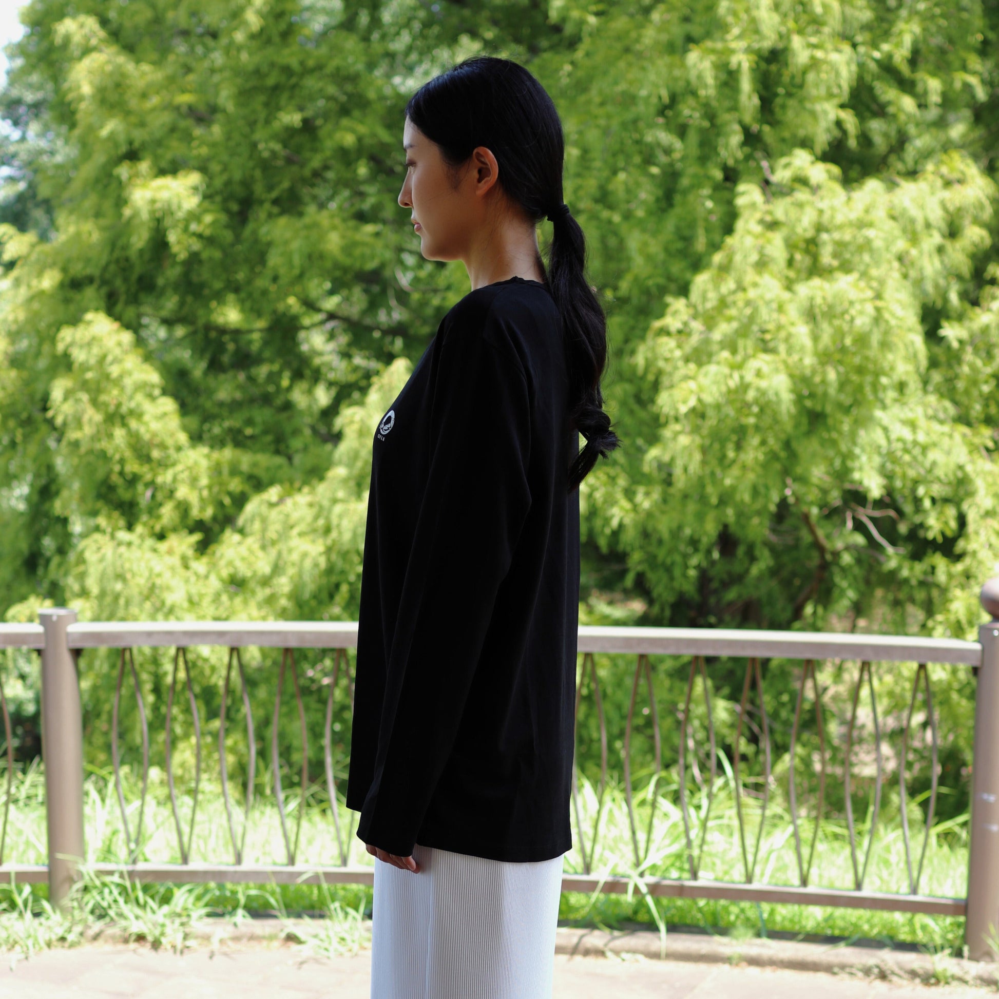 漆黒 model：H166  着用サイズ：2