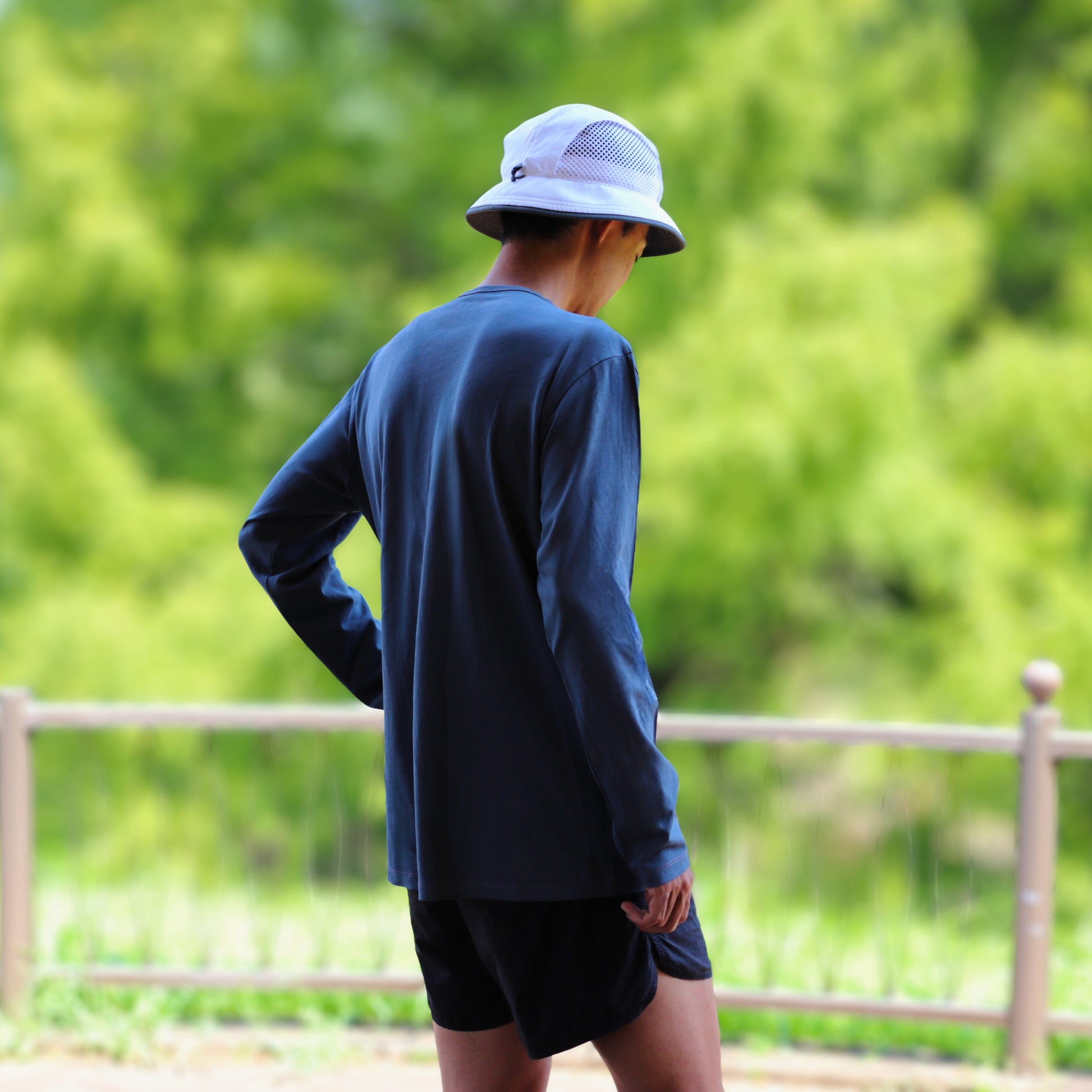 藍鼠 model：H180  着用サイズ：4