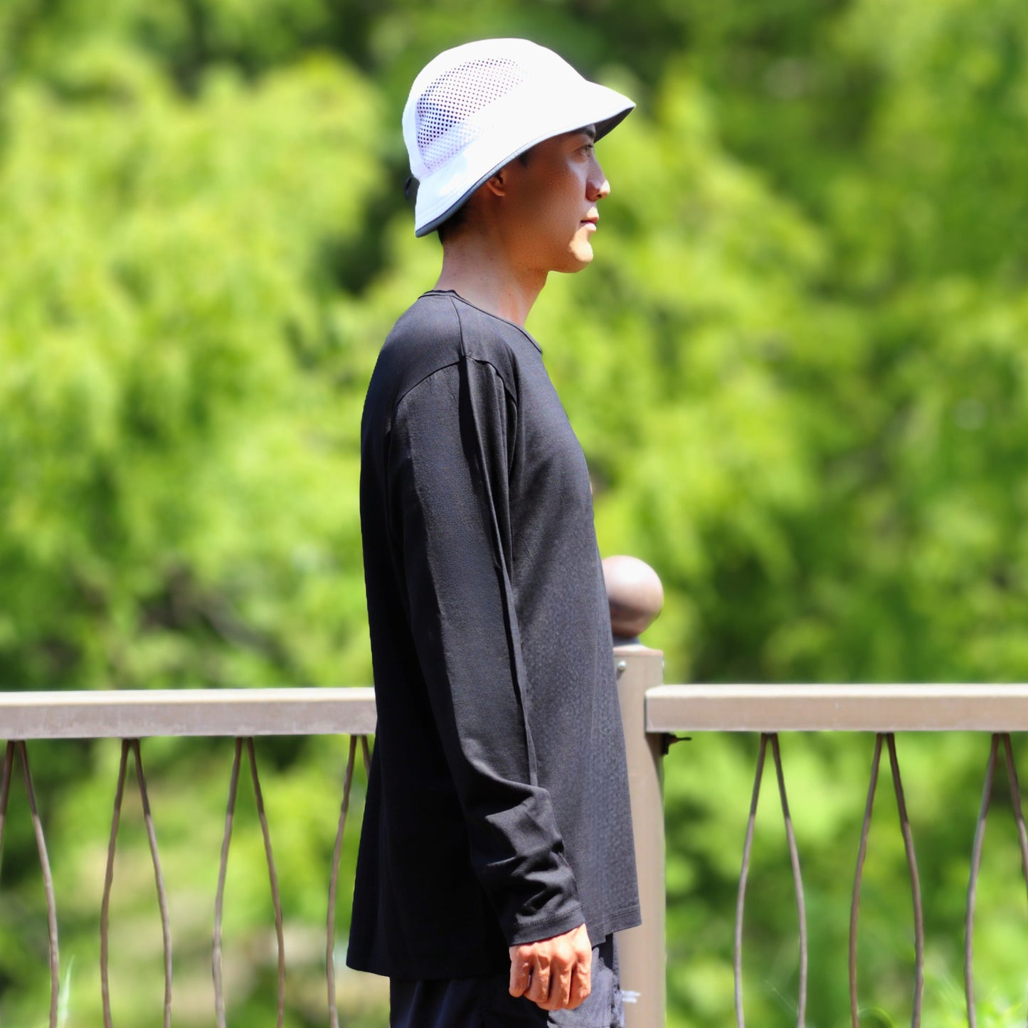 漆黒 model：H180  着用サイズ：4